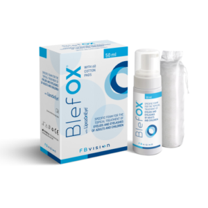 pianka na zapalenie brzegów powiek, na nużeńca