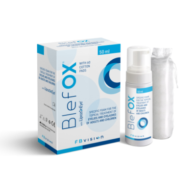 pianka na zapalenie brzegów powiek, na nużeńca